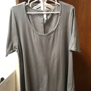EUC XL LuLaRoe Grey Perfect T